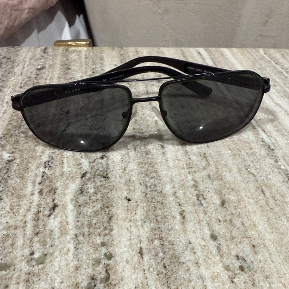 Prada Dark Aviator Sunglasses
